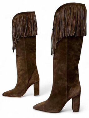 Paris Texas Fringe Boots